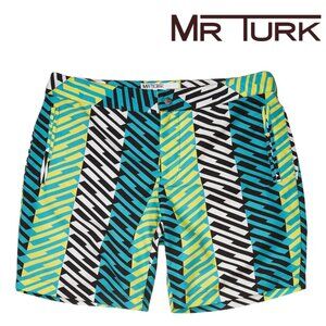 Mr. Turk Safari Swim Trunk 3",  Size 36
